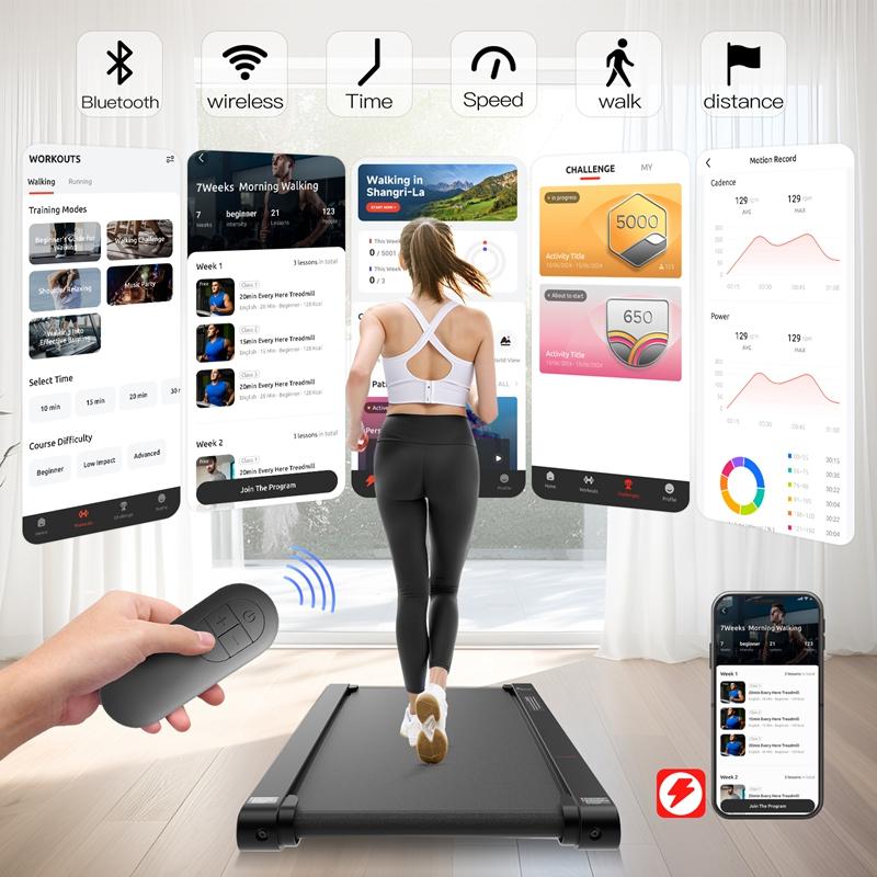 Compact App Controlled Fitness Pad