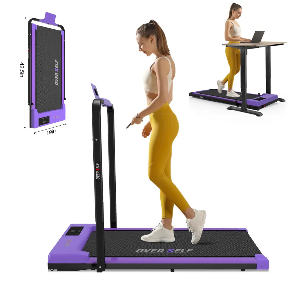 Space Saving Under Desk Treadmill