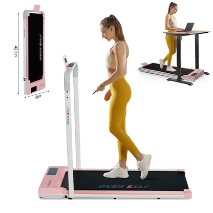 Space Saving Under Desk Treadmill