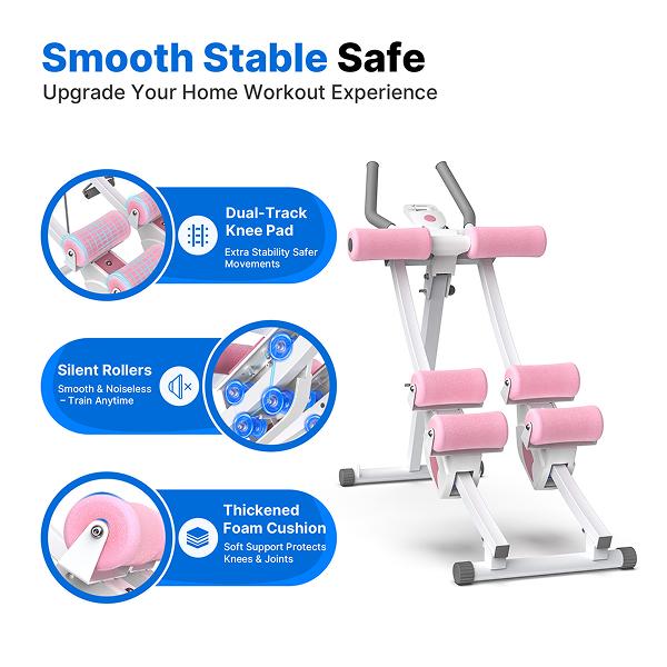 Foldable Ab Workout Slide Trainer