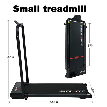 Space Saving Under Desk Treadmill